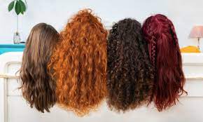 различные типы волос